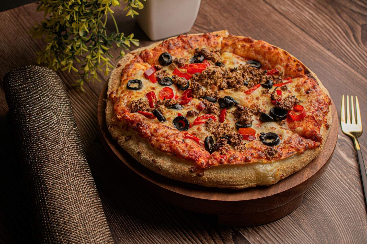 Meatballs Pizza