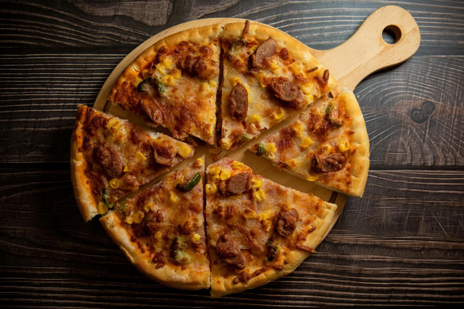 Chicken Sweetcorn Pizza